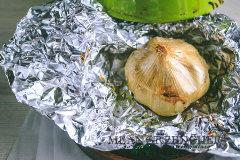 Oven Roasted Garlic Recipe | Mean Green Chef