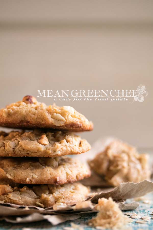 Peanut Butter Oatmeal Cookies Mean Green Chef