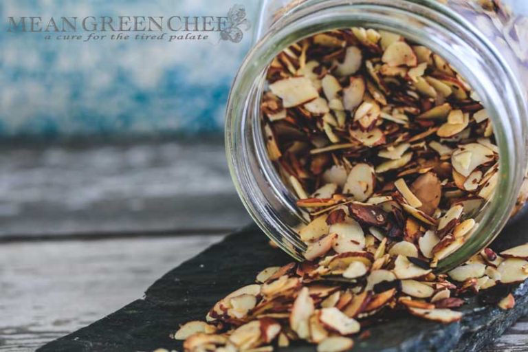 Pan Roasted Almonds Recipe | Mean Green Chef