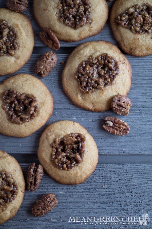Roasted Pecan Pie Cookies Recipe | Mean Green Chef