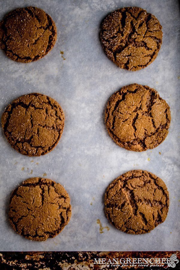 Best Ever Molasses Cookie Recipe - Mean Green Chef