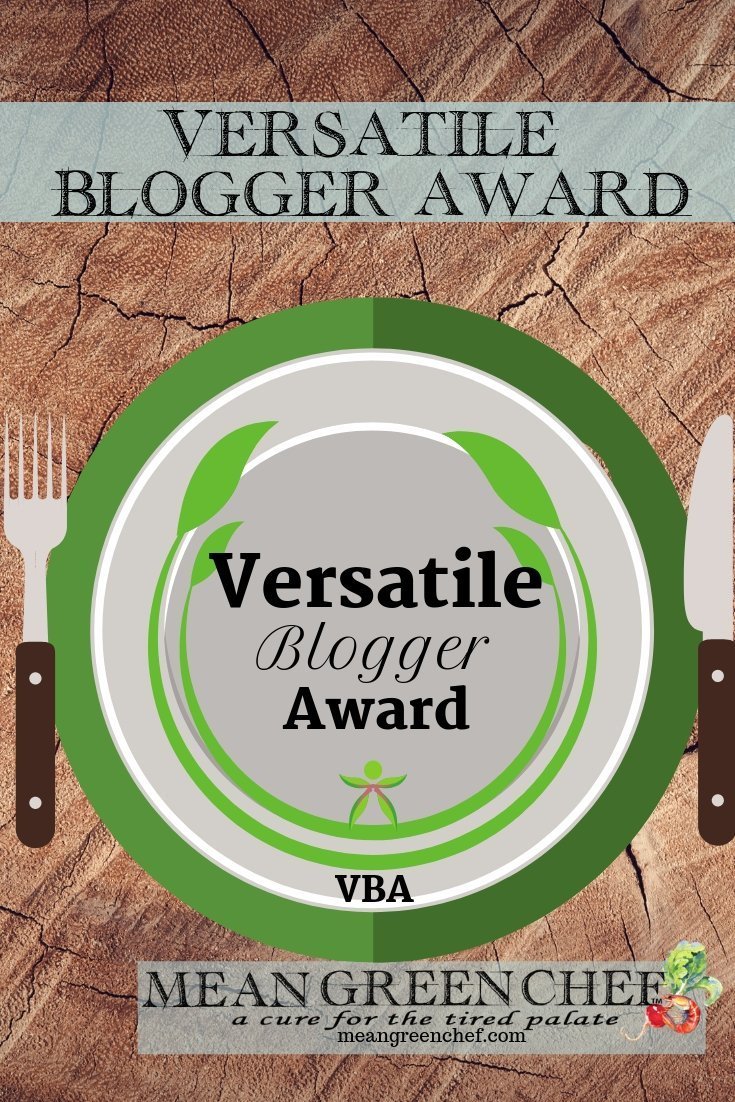Virtual Blogger Award Mean Green Chef